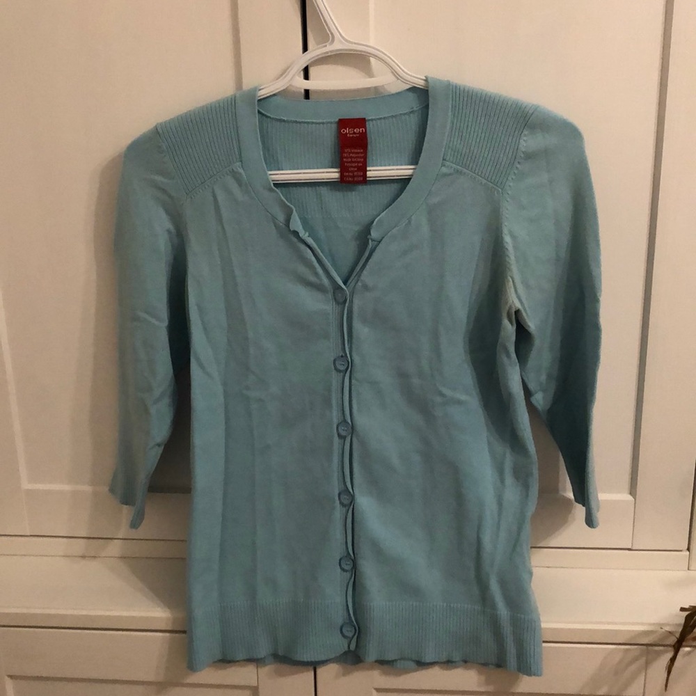 Olsen 3/4 length sleeve cardigan